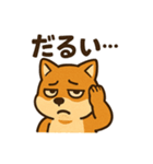 WILD柴犬の毎日使えるネガティブスタンプ（個別スタンプ：4）