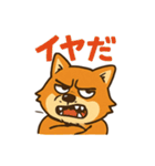 WILD柴犬の毎日使えるネガティブスタンプ（個別スタンプ：34）
