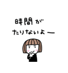 ゆるかわ女子＊無気力と励まし 2（個別スタンプ：30）