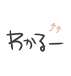 意外とつかえるゆる文字♡ネガティブ（個別スタンプ：18）