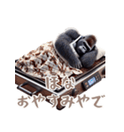 ゴリラ×たこ焼き！3Dリアル！関西弁（個別スタンプ：14）