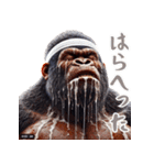 ゴリラ×たこ焼き！3Dリアル！関西弁（個別スタンプ：30）