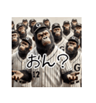 ゴリラ×高校野球！第二弾！（個別スタンプ：12）