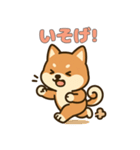 ゆるっとかわいい柴犬スタンプ（個別スタンプ：31）