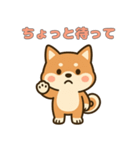 ゆるっとかわいい柴犬スタンプ（個別スタンプ：32）