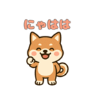 ゆるっとかわいい柴犬スタンプ（個別スタンプ：34）