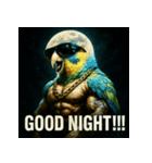 マッスルインコ！（個別スタンプ：5）