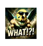 マッスルインコ！（個別スタンプ：8）