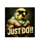 マッスルインコ！（個別スタンプ：24）