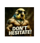 マッスルインコ！（個別スタンプ：26）