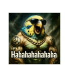 マッスルインコ！（個別スタンプ：27）