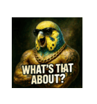 マッスルインコ！（個別スタンプ：35）