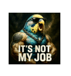 マッスルインコ！（個別スタンプ：37）