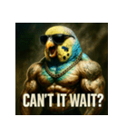 マッスルインコ！（個別スタンプ：38）