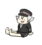 ゆるゆるほたるまる（個別スタンプ：4）