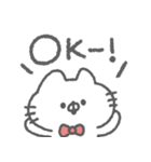 にゃんこりぼん。#5〜ゆるあいさつ〜（個別スタンプ：11）