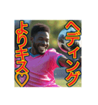 ※サッカーが大好きな♡ゲイの黒人男性（個別スタンプ：12）
