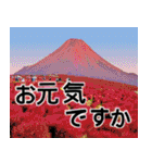 富士山と共に昭和100年（個別スタンプ：4）
