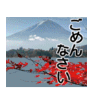 富士山と共に昭和100年（個別スタンプ：28）