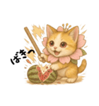 桜にゃん③,,（個別スタンプ：23）
