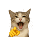 猫と黄色いおてて（個別スタンプ：19）