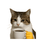 猫と黄色いおてて（個別スタンプ：23）