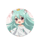 桜満開みなみちゃんスタンププレミアム（個別スタンプ：5）