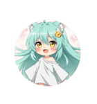 桜満開みなみちゃんスタンププレミアム（個別スタンプ：9）