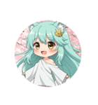 桜満開みなみちゃんスタンププレミアム（個別スタンプ：16）