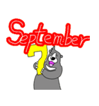 くまったくまたち特装版9月（個別スタンプ：2）