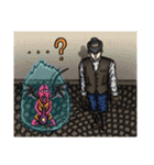 ヨーロッパテイスト ダーク・ファンタジー（個別スタンプ：3）