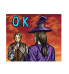 ヨーロッパテイスト ダーク・ファンタジー（個別スタンプ：7）