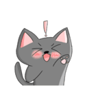 ロシアンブルーの猫ちゃんスタンプ（個別スタンプ：7）