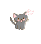 ロシアンブルーの猫ちゃんスタンプ（個別スタンプ：8）