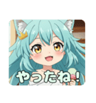 アイス大好き精霊みなみちゃんスタンプ（個別スタンプ：14）