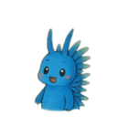 アオミノウミウシ Blue Dragon 016（個別スタンプ：1）