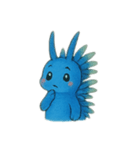 アオミノウミウシ Blue Dragon 016（個別スタンプ：2）