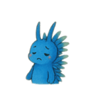 アオミノウミウシ Blue Dragon 016（個別スタンプ：3）