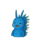 アオミノウミウシ Blue Dragon 016（個別スタンプ：10）