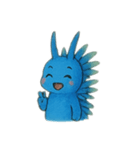 アオミノウミウシ Blue Dragon 016（個別スタンプ：16）