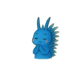 アオミノウミウシBlue Dragon w016（個別スタンプ：16）