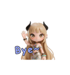XinraBeat Q：小悪魔Nyraの日常（個別スタンプ：8）