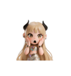 XinraBeat Q：小悪魔Nyraの日常（個別スタンプ：10）