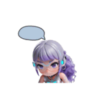 inraBeat Q：未来少女Novaの生活（個別スタンプ：12）