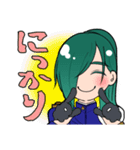 あおえくんいっぱいスタンプ（個別スタンプ：1）