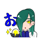 あおえくんいっぱいスタンプ（個別スタンプ：3）
