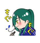あおえくんいっぱいスタンプ（個別スタンプ：6）
