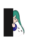 あおえくんいっぱいスタンプ（個別スタンプ：10）
