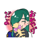 あおえくんいっぱいスタンプ（個別スタンプ：14）