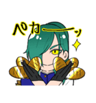 あおえくんいっぱいスタンプ（個別スタンプ：31）